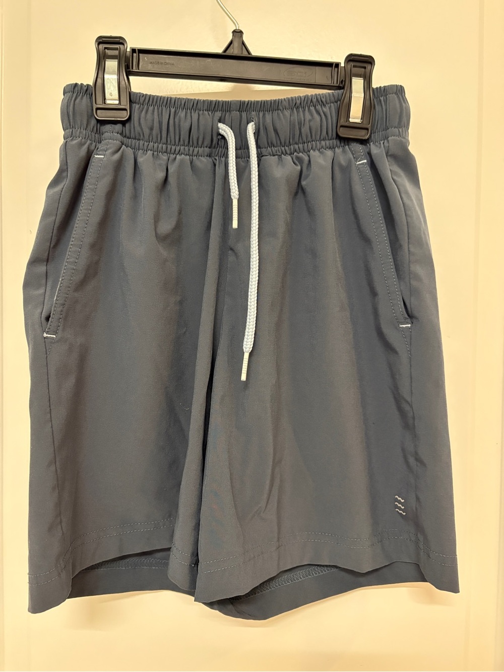 Free Fly Boys Drawstring Shorts - Slate Blue